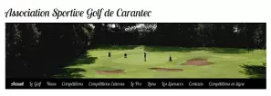 WebSIte de l'AS Golf de Carantec