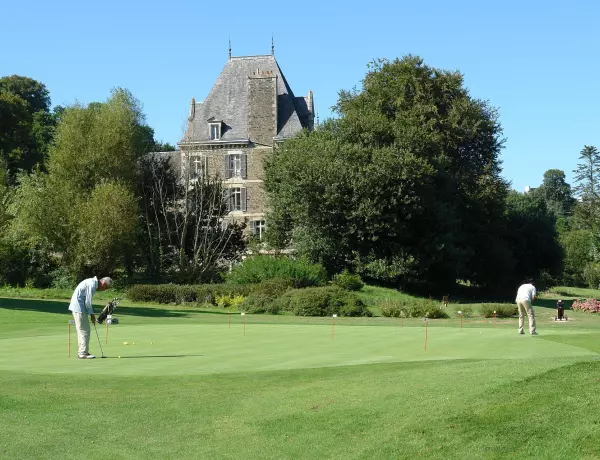 The Castle and the putting green