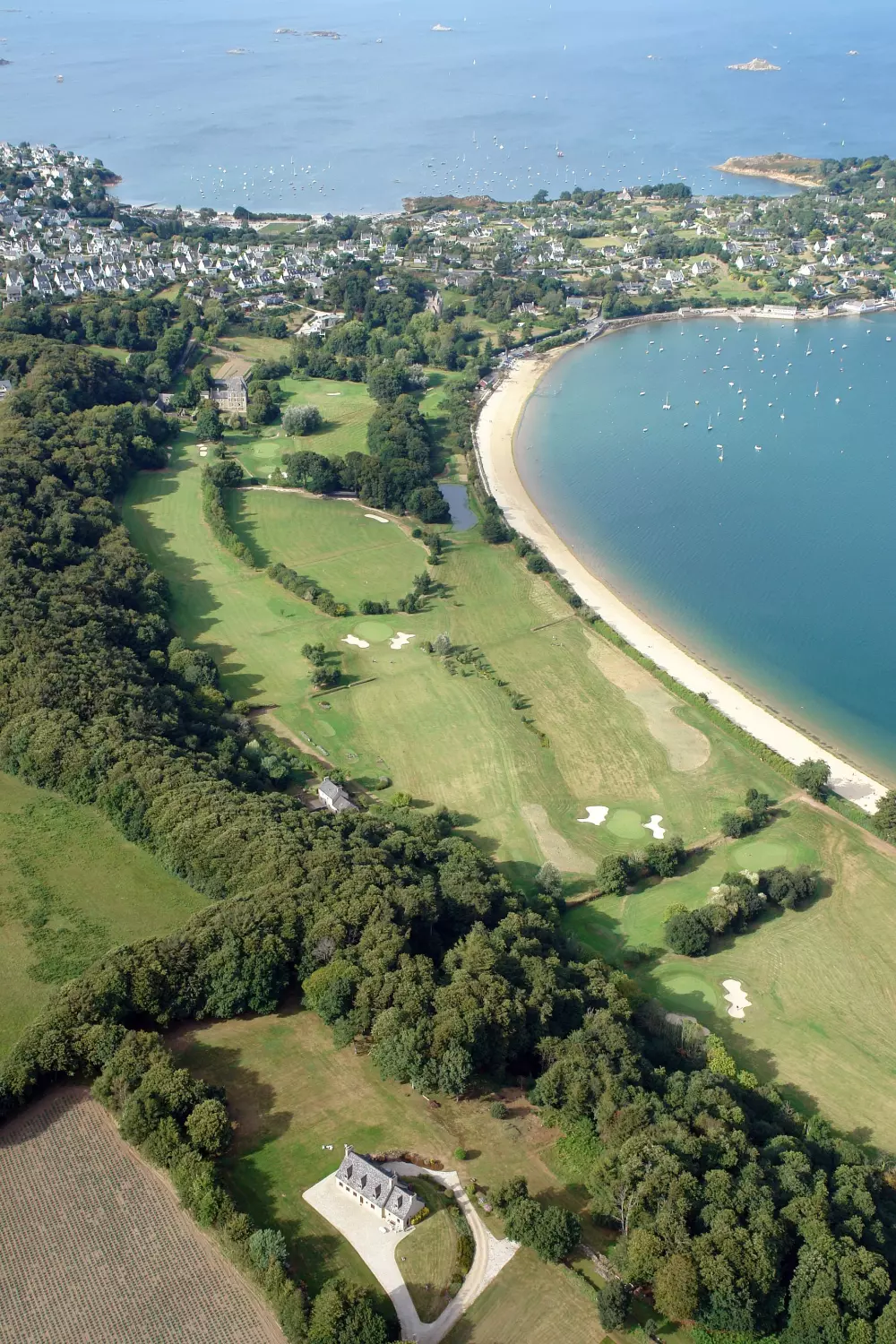 The forest, the golf course, the sea