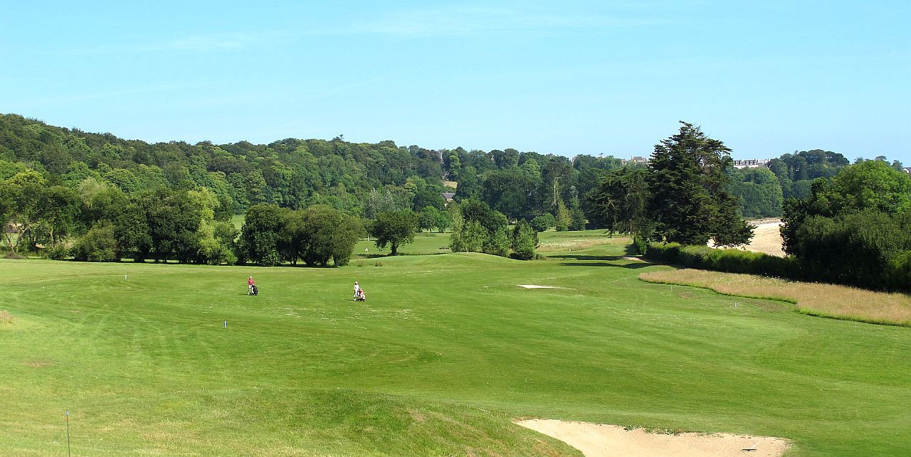 Le fairway du trou n°2