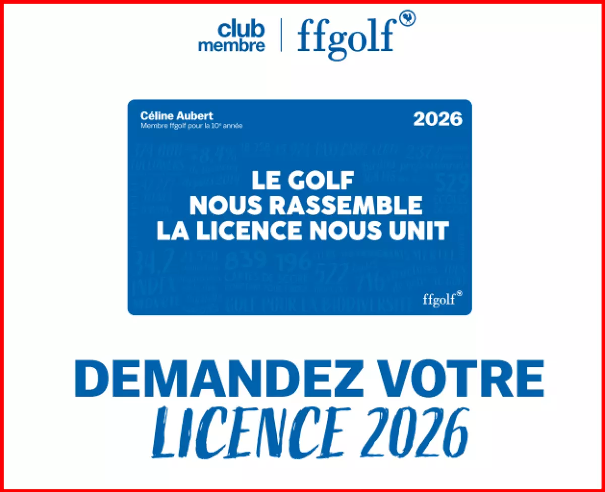 Golf brings us together - 2026 License